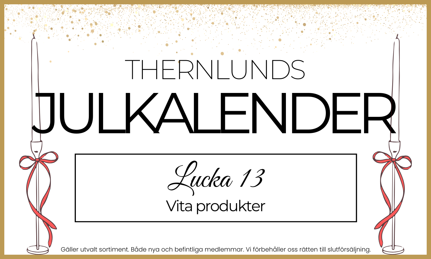 Julkalender 2025 - Lucka 13