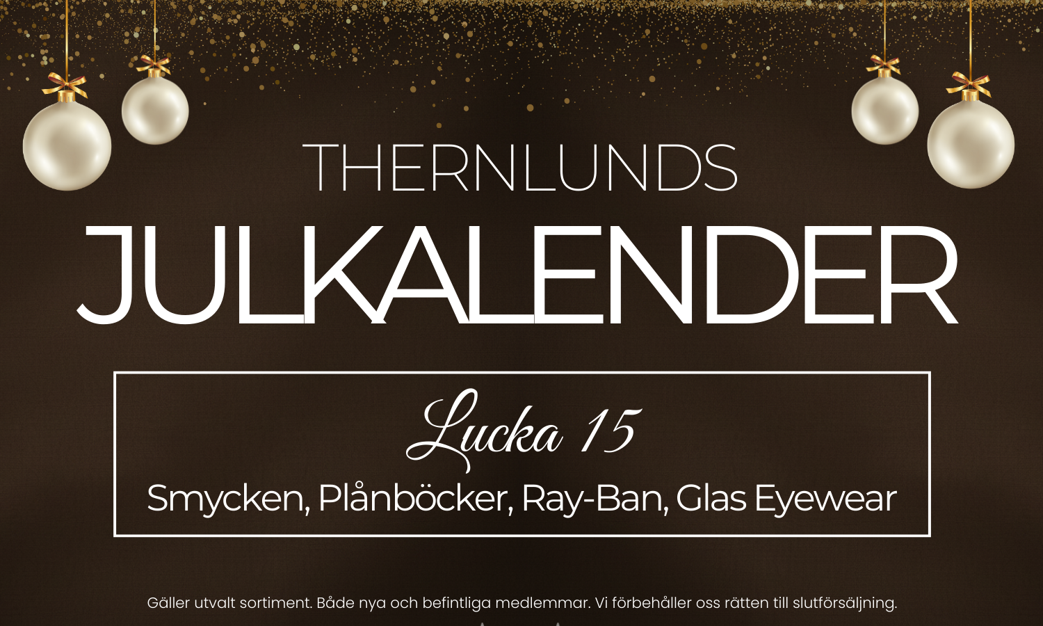 Julkalender 2025 - Lucka 15