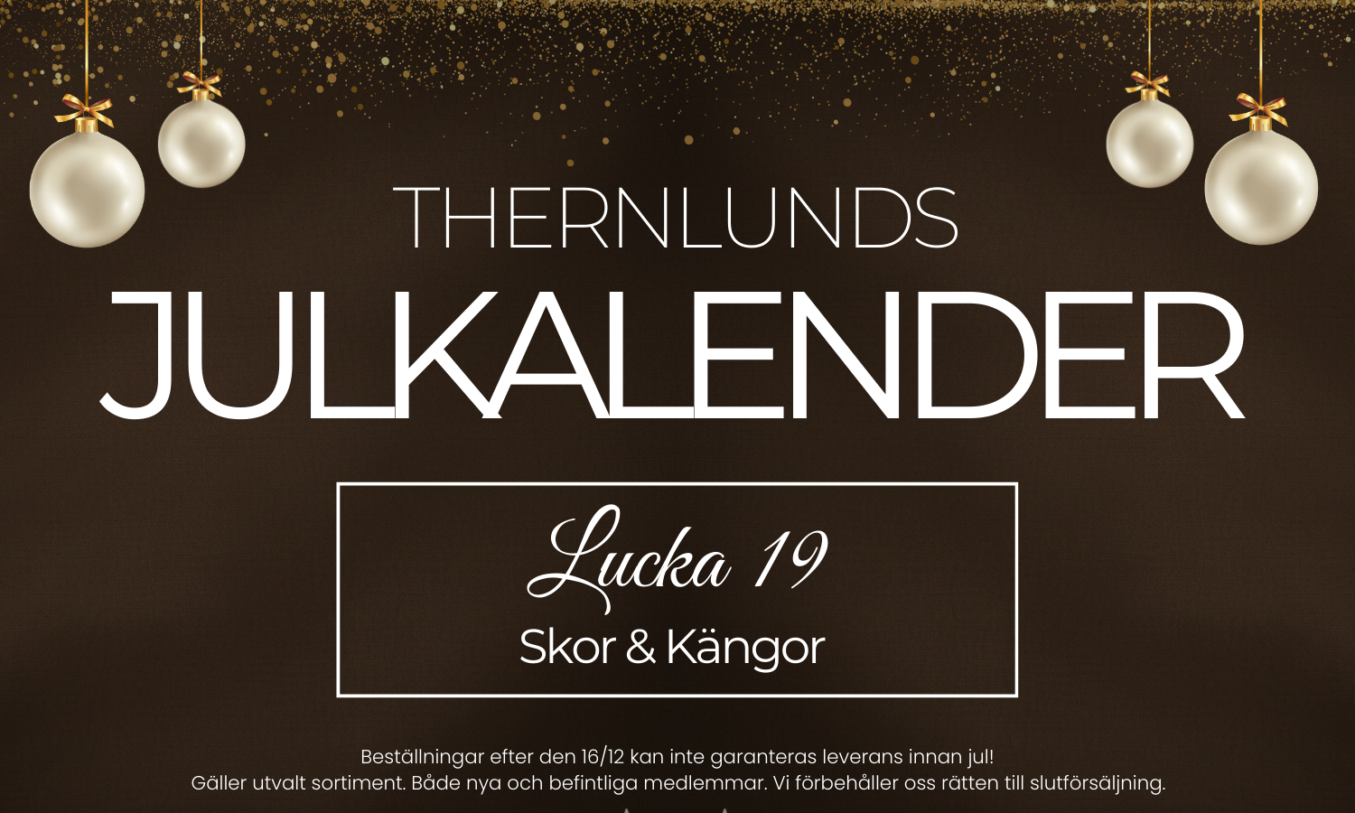 Julkalender 2025 - Lucka 19