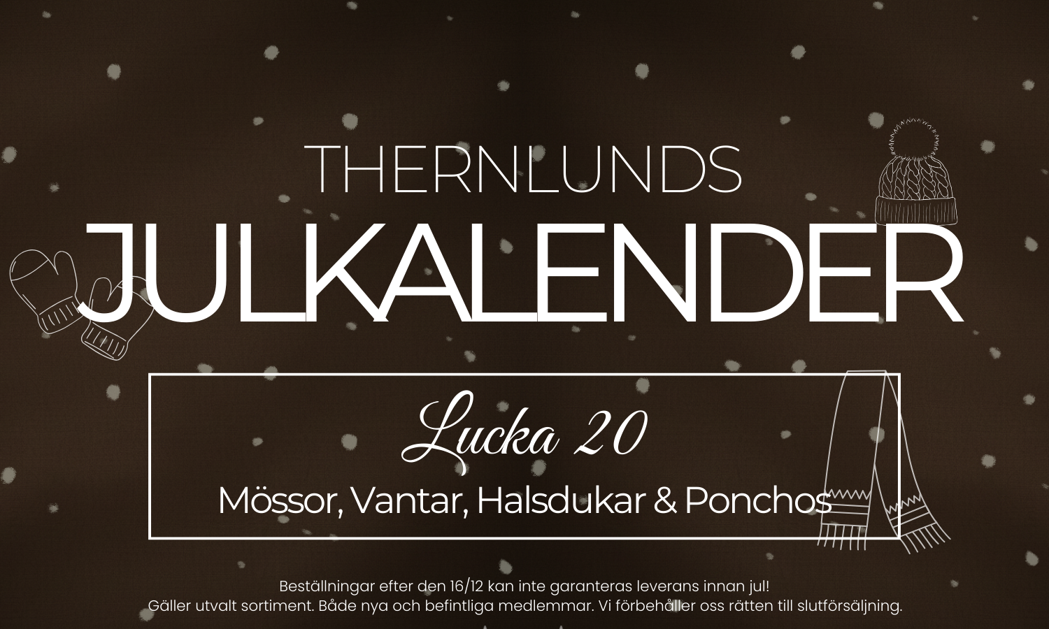 Julkalender 2025 - Lucka 20