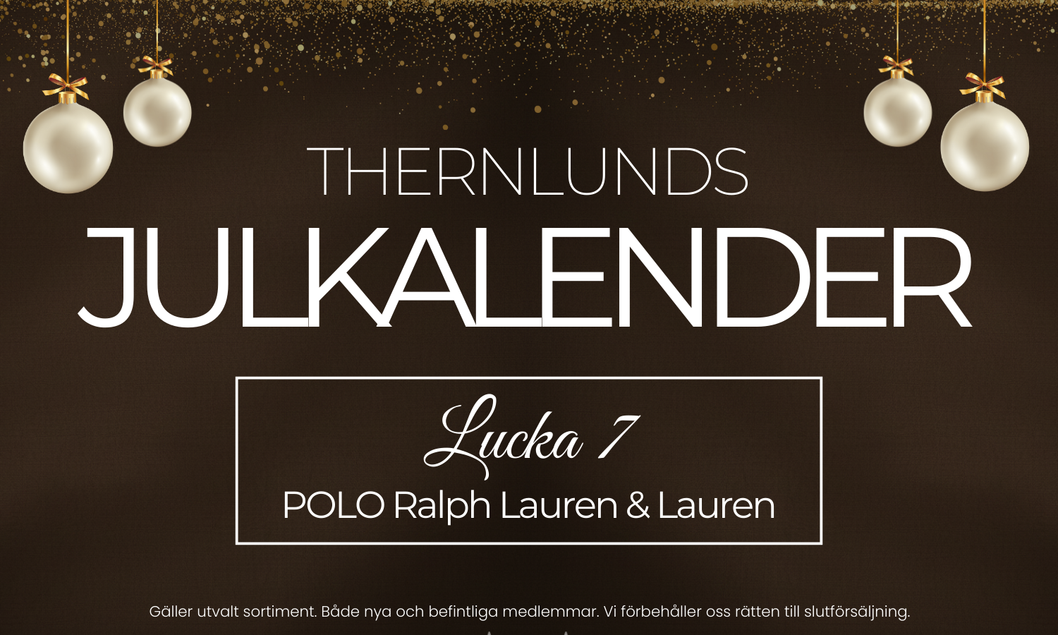 Julkalender 2025 - Lucka 7