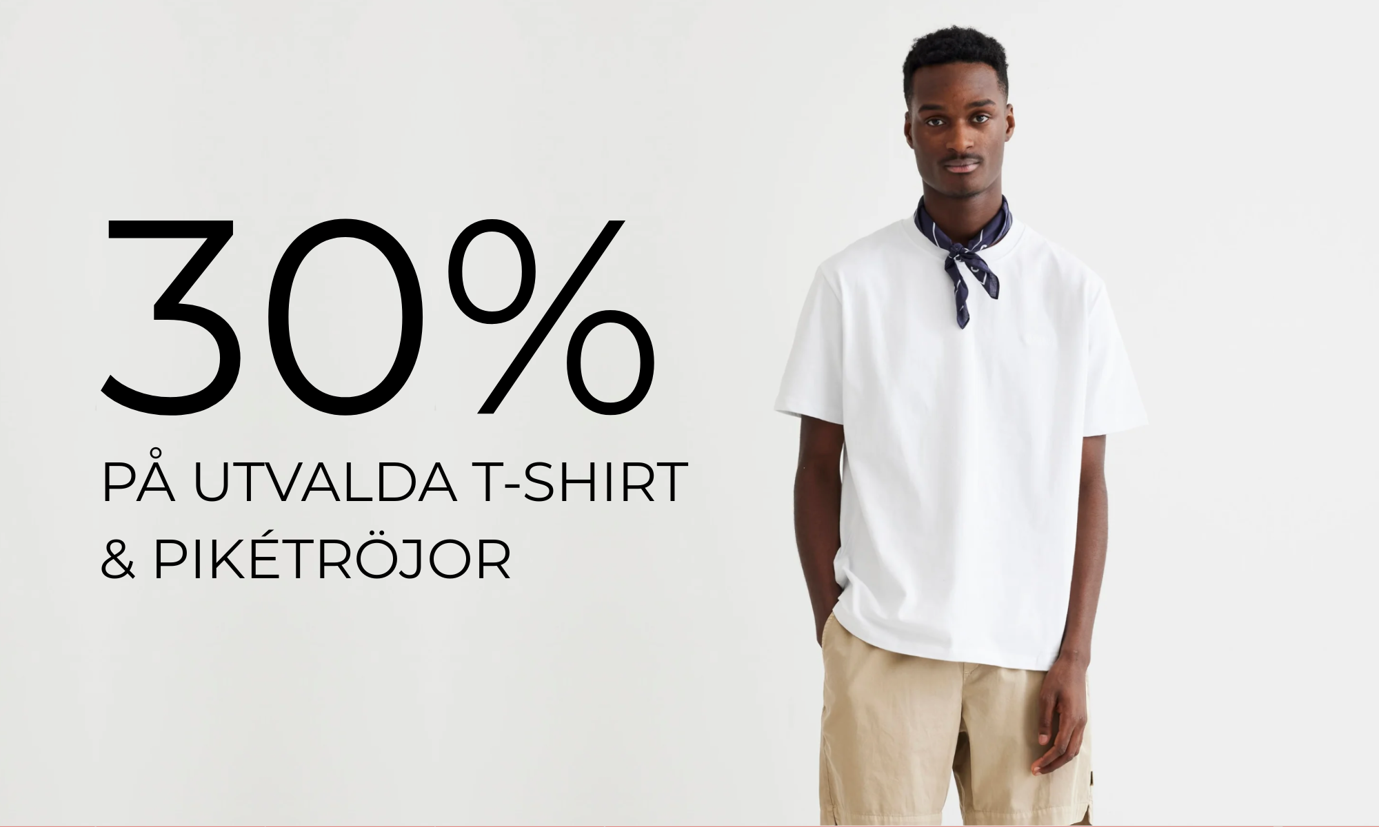 30% T-shirt & Pikétröjor