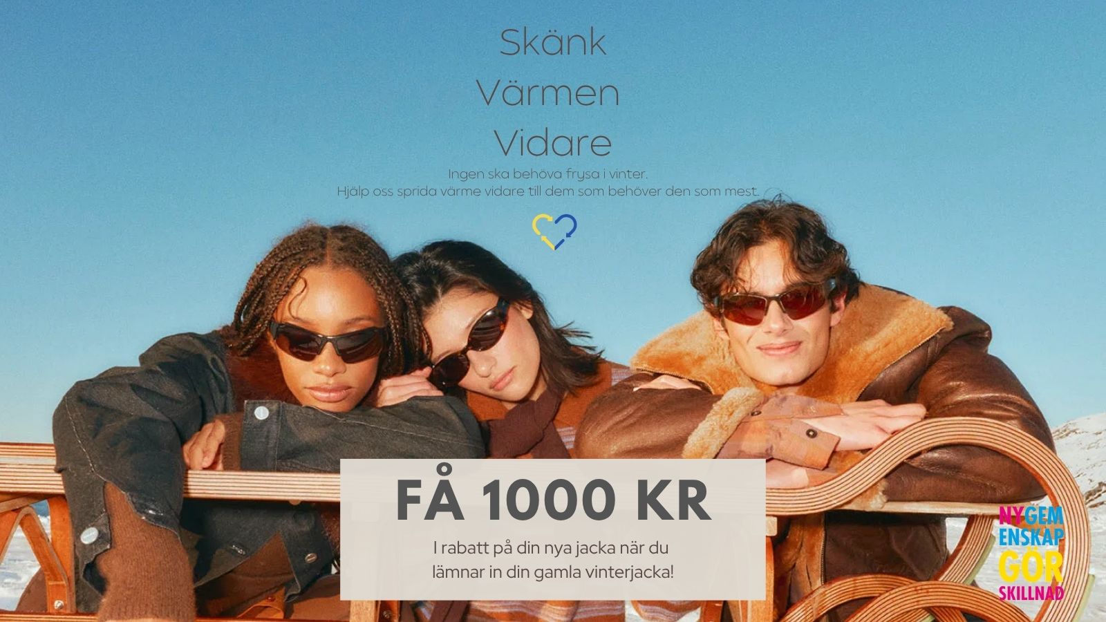 Skänk värmen vidare - Man