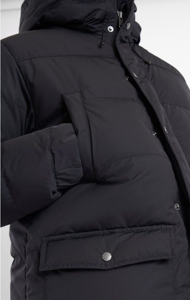 ALEXANDRA LONG DOWN JACKET - Black