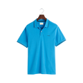 Tipping SS Pique Polo - Blue