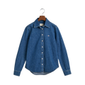 Regular Fit Denim Shirt - Blue
