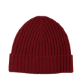 Knitted Beanie - Dark Red