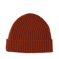 Knitted Beanie - Rust