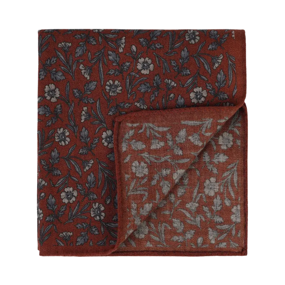 Pocket Square - Rust