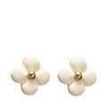 Seline Flower Earrings - Offwhite