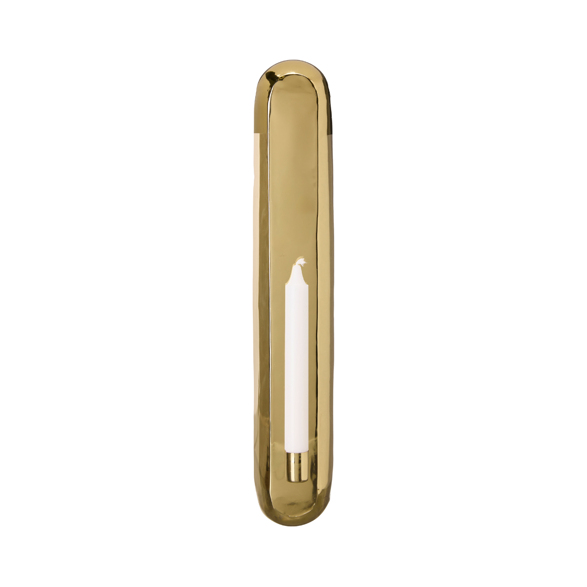 AVERY Väggljusstake 7x48cm - Guld