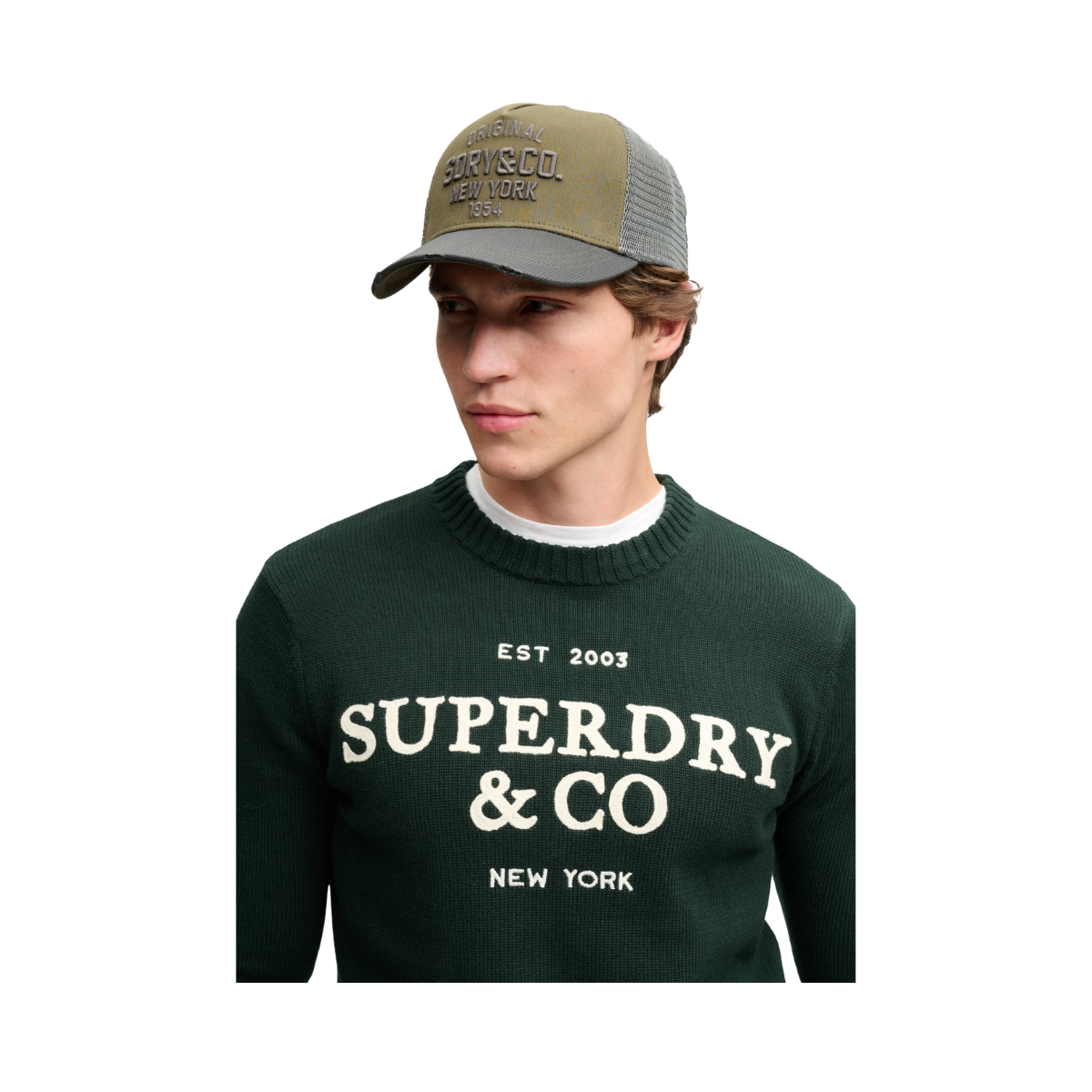 Dirt Road Bedford Trucker Cap - Bedford Khaki