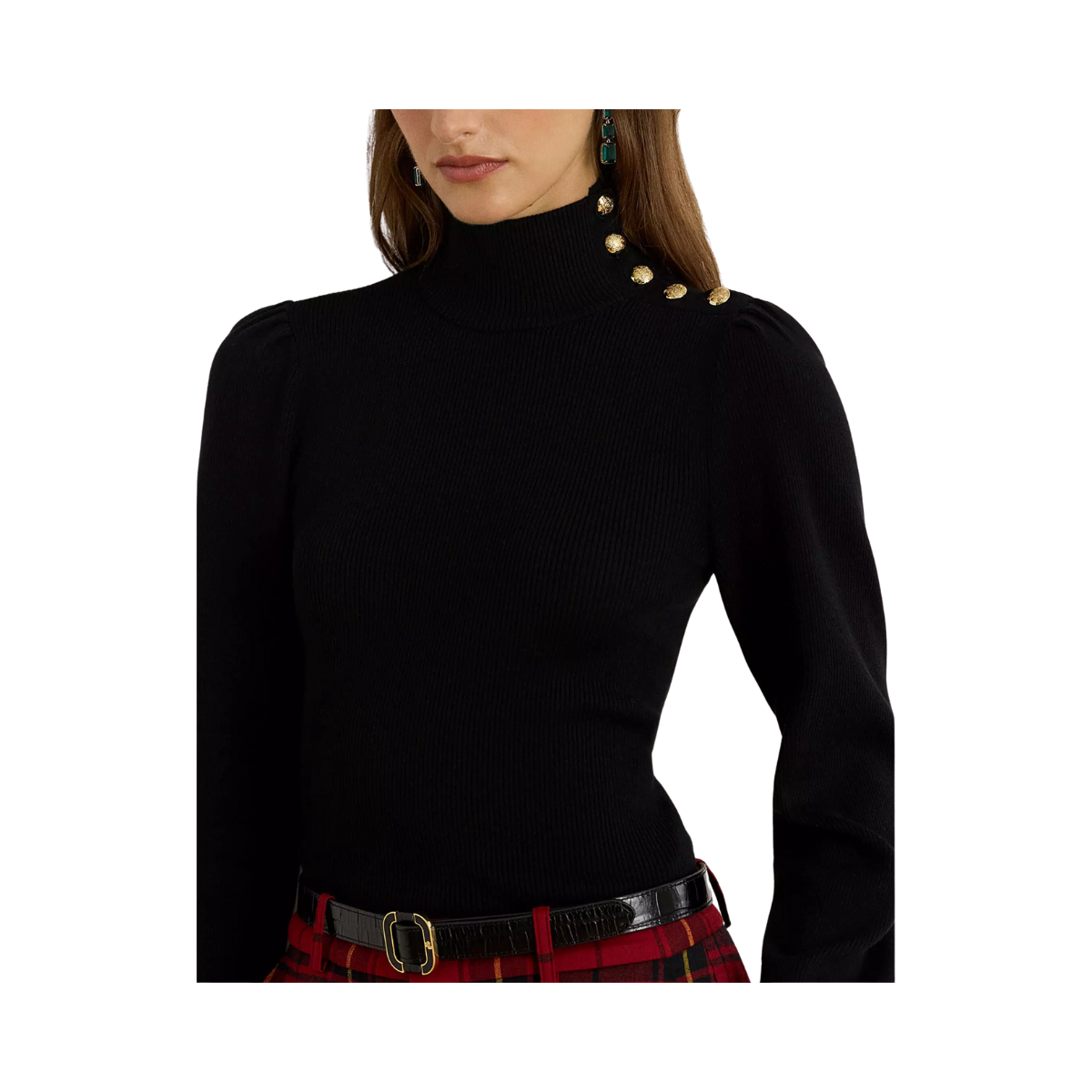 Dworina Pullover - Polo Black