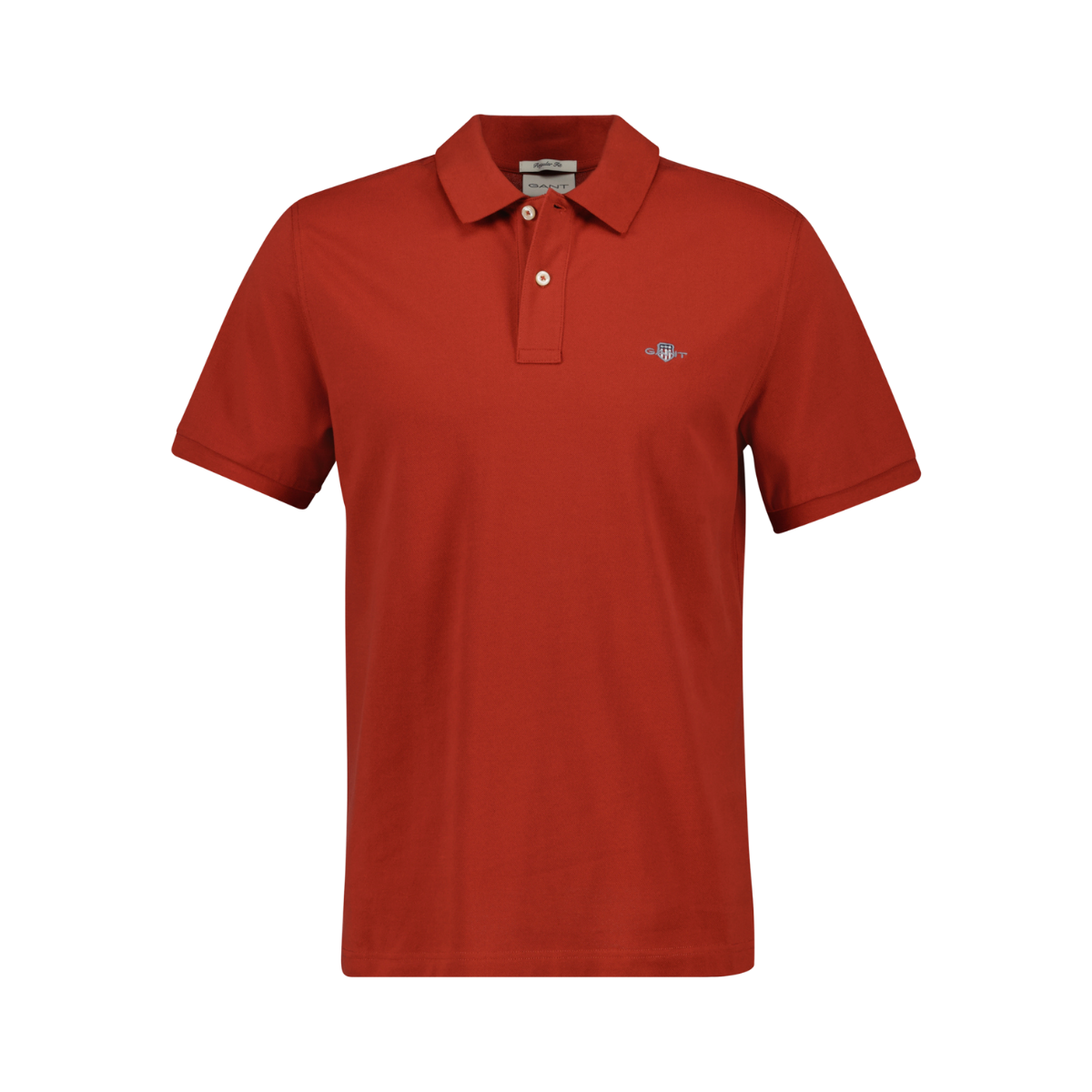 Shield SS Pique Polo - Red