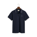 Tipping SS Pique Polo - Blue