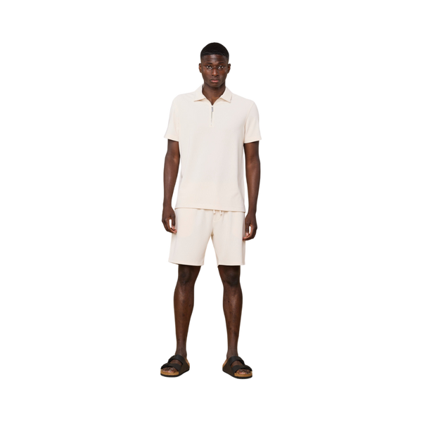 Alonzo Zip Shirt - 04 Sand