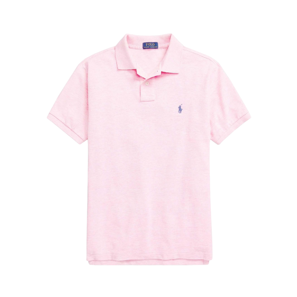 Custom Slim Fit Polo - Pink