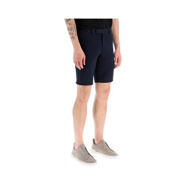 Tailored Slim Fit Shorts - 009 Aviator Navy