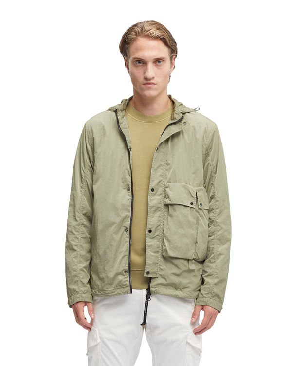 Chrome-R Goggle Overshirt - Green