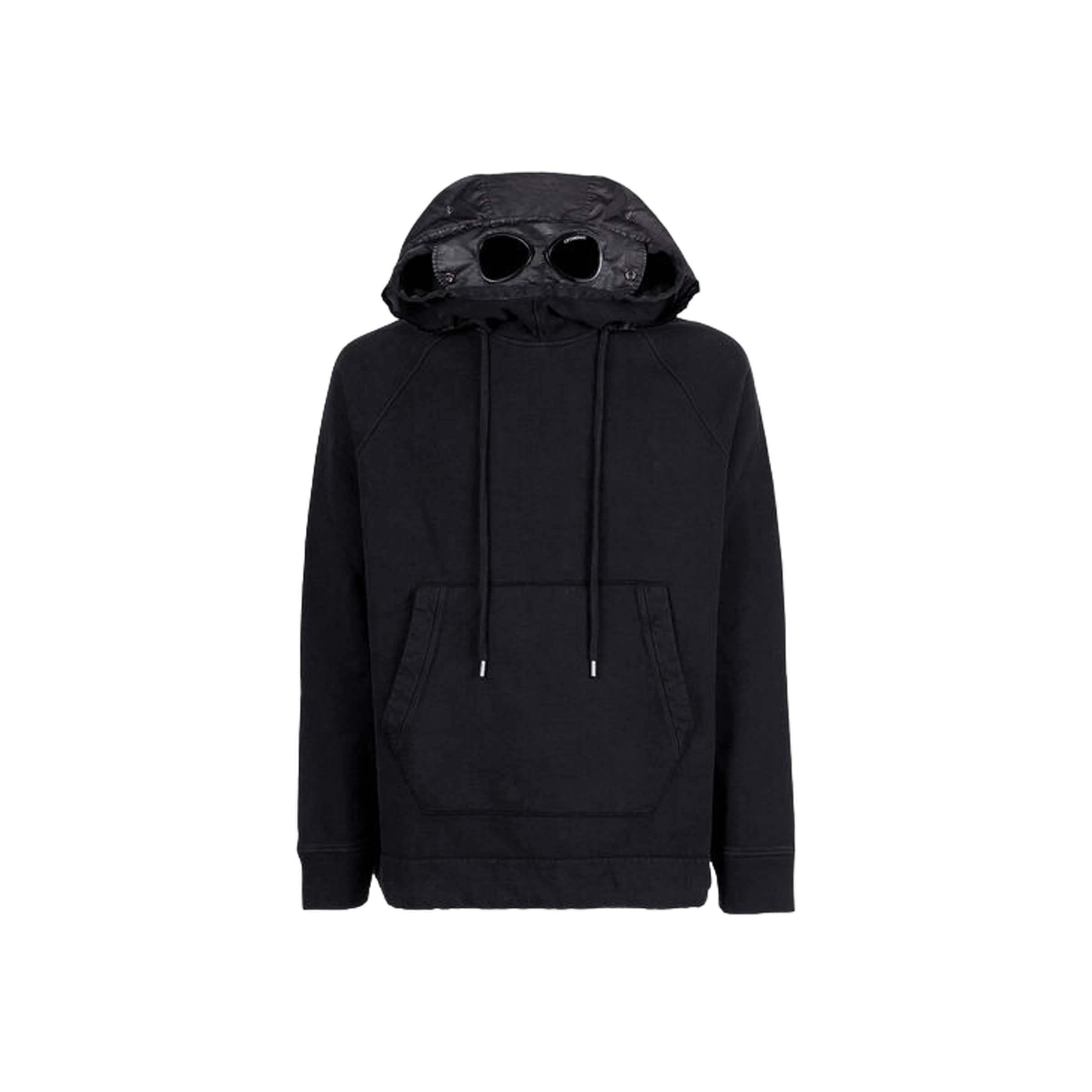 Diagonal Fleece 2/1 Goggle Hoodie - Black