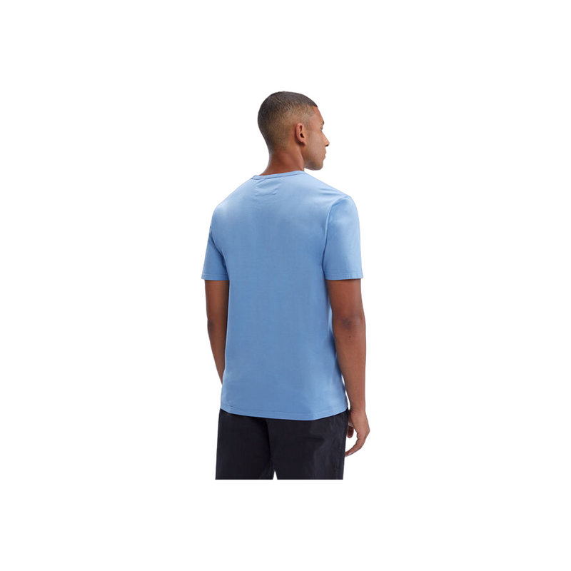 Mercerized Light Jersey 70/2 T-shirt - Blue