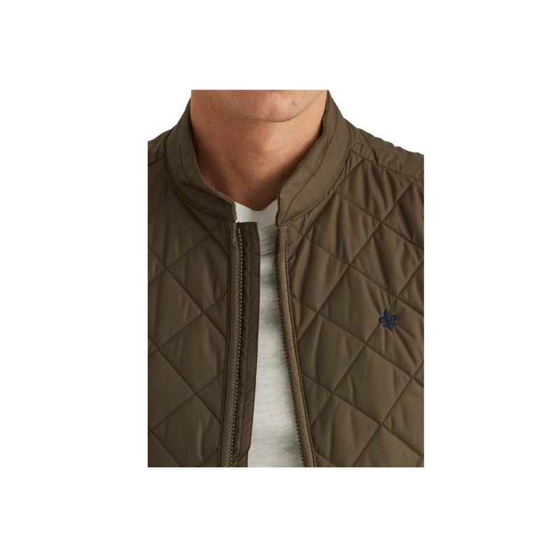 Teddy Quilted Vest - Green