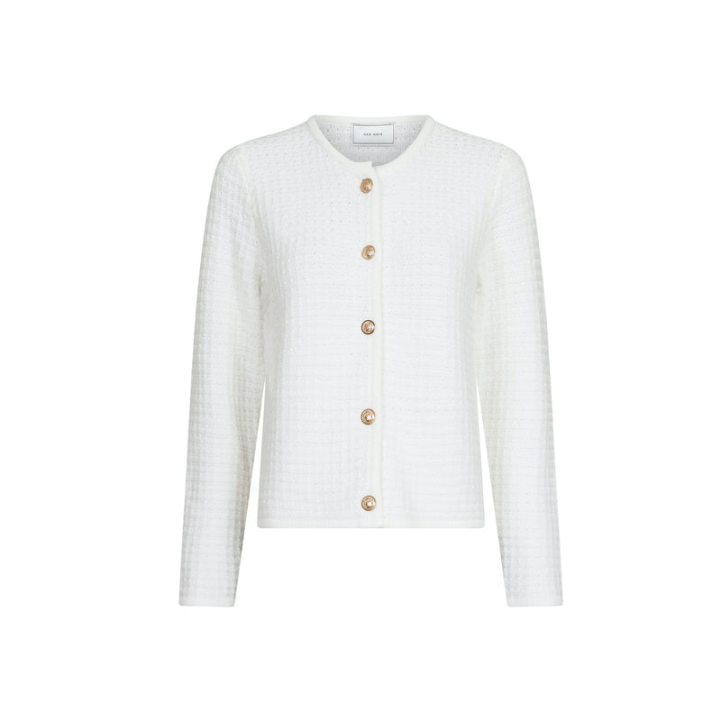 Limone Knit Jacket - White