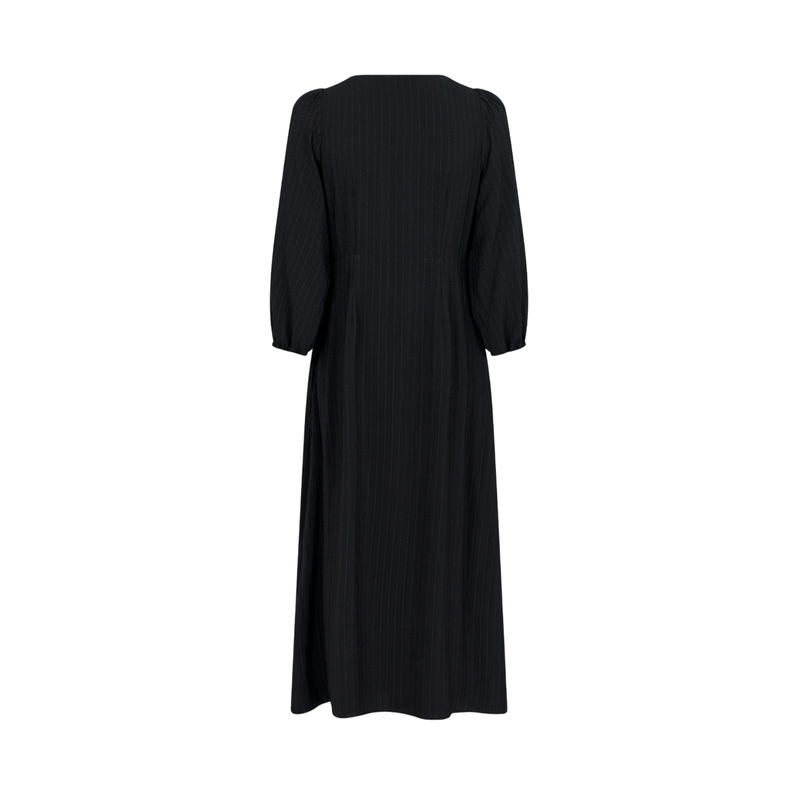 Ilma Solid Dress - Black