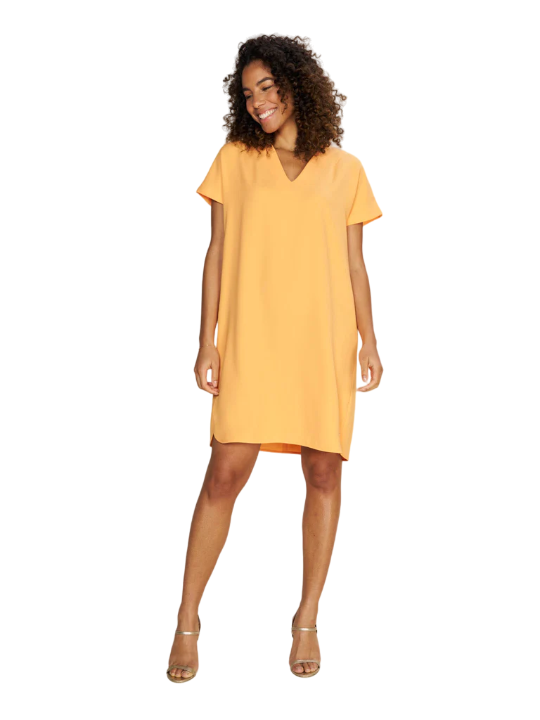 Auri Leia Dress - 220 Blazing orange