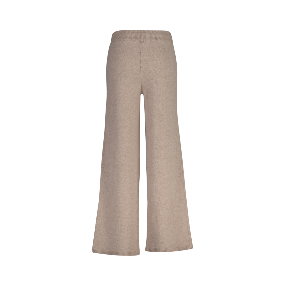 WOOL KNITTED PANTS - Grey