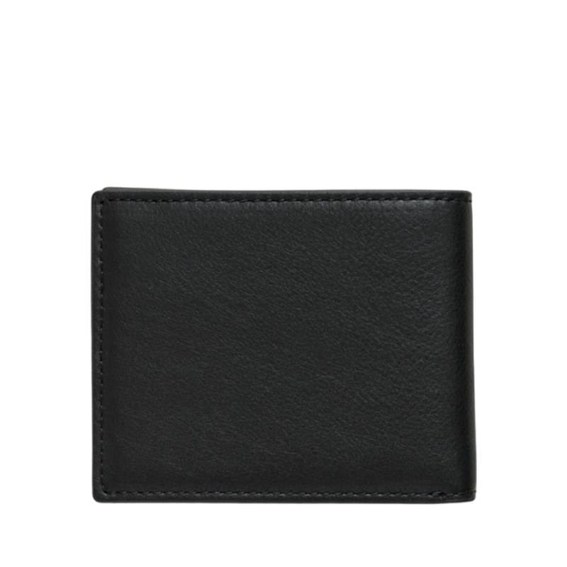 Leather Bifold Wallet - Black