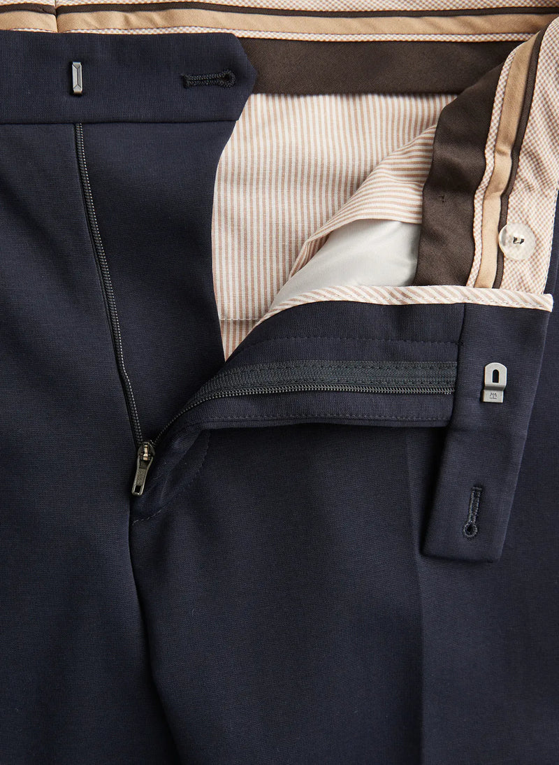 Jack Soft Suit Trousers - Navy