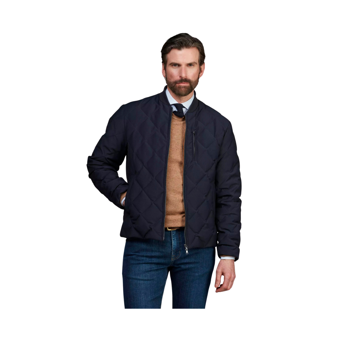 Brixen Down Jacket - Navy