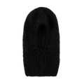 Merle Knit Balaclava - Black