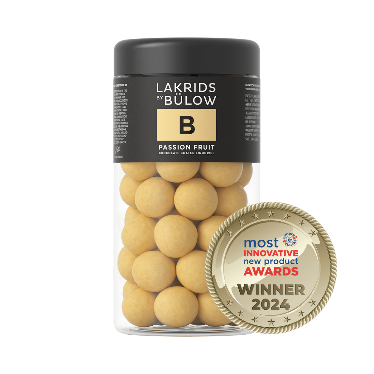 Chocolate Coated Liquorice - B - Passion Fruit