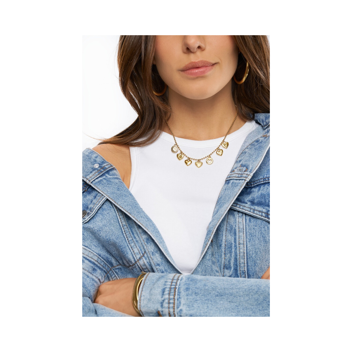 Ketting Candy Couture Charms - 1200 Gold