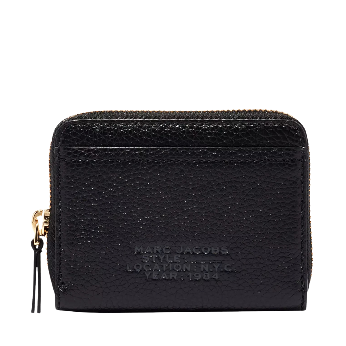 The Zip Around Wallet - Black