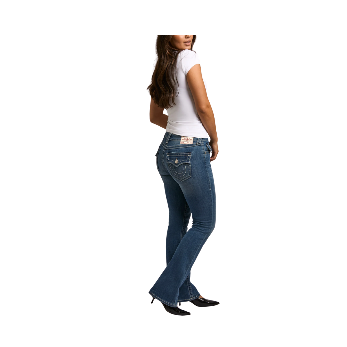 Becca Mid Rise Bootcut Flap - IOFM Arabella