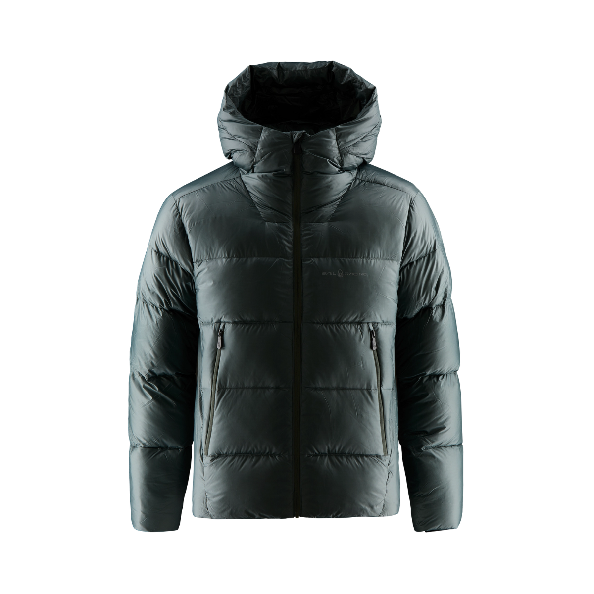 Cloud Down Hood - Aurora Green