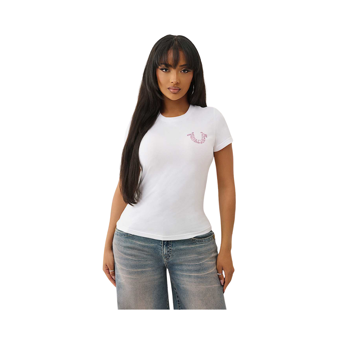 Crystal Crew Tee - Optic White