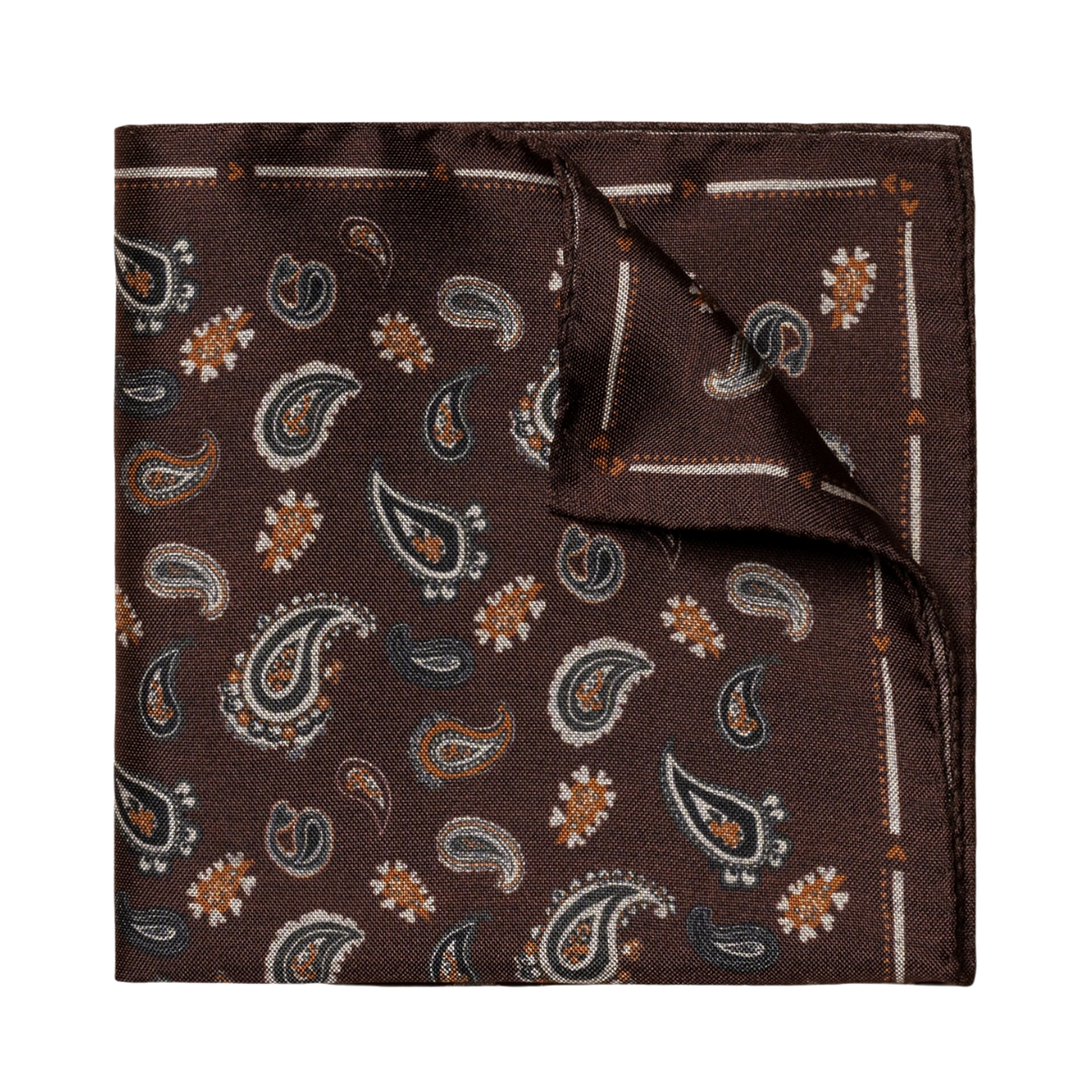 Pocket square - Brown