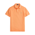 Custom Slim Fit Mesh Polo Shirt - Pompano Orange