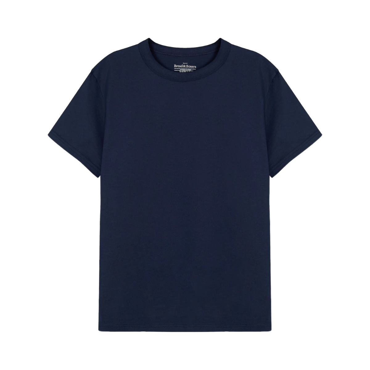 Crew-Neck Pima - Navy Blue