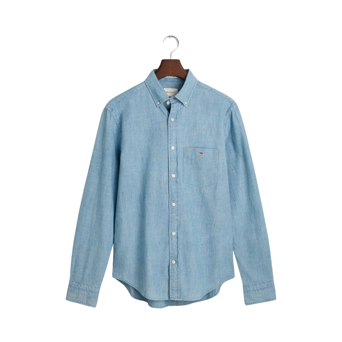 Reg Chambray Shirt - Light Blue