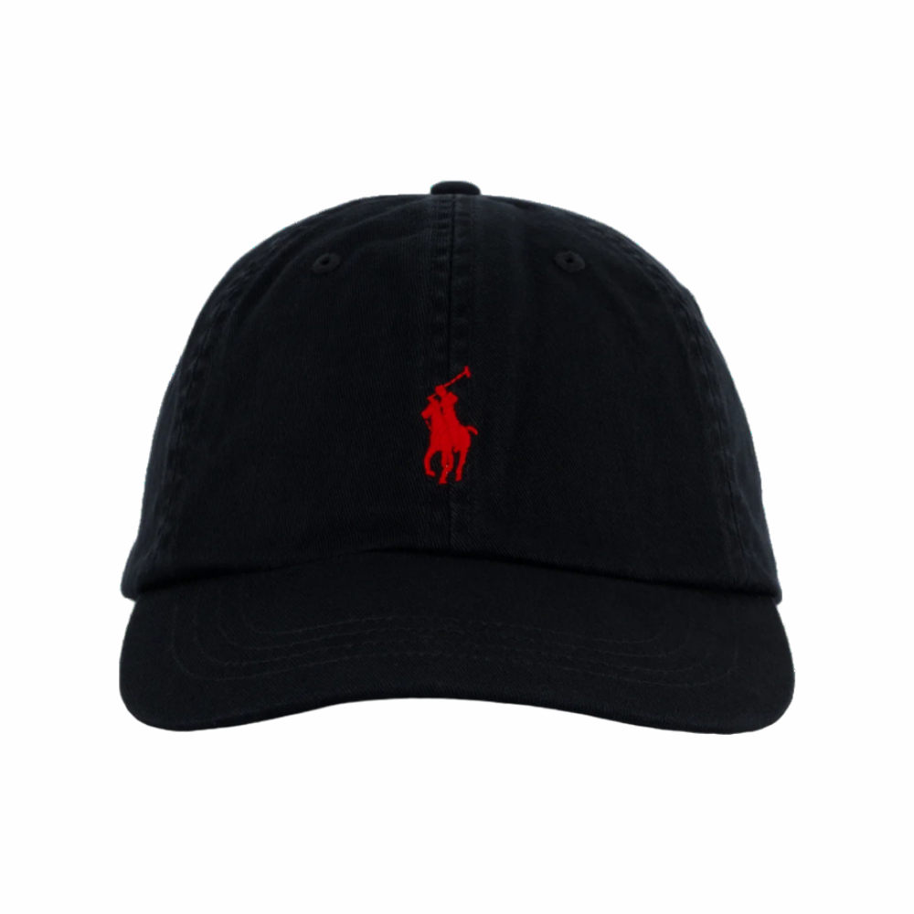 Cotton Chino Ball Cap - Black