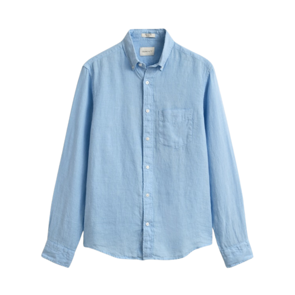 Gmnt Dyed Linen Shirt - Sky Blue
