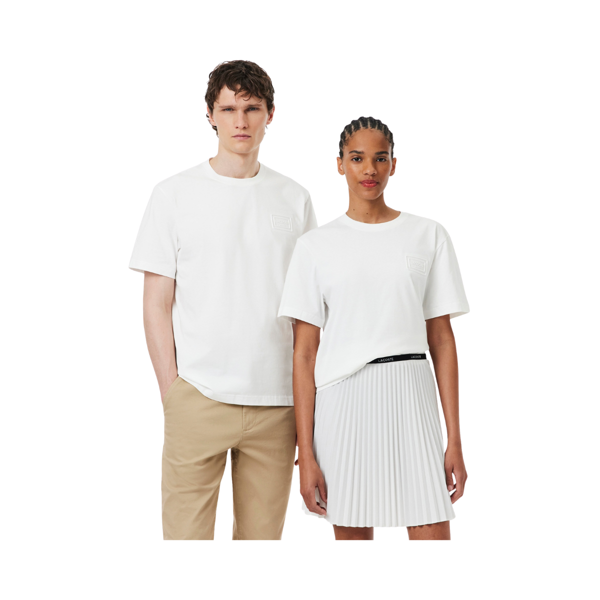 Crewneck T-Shirt - Flour