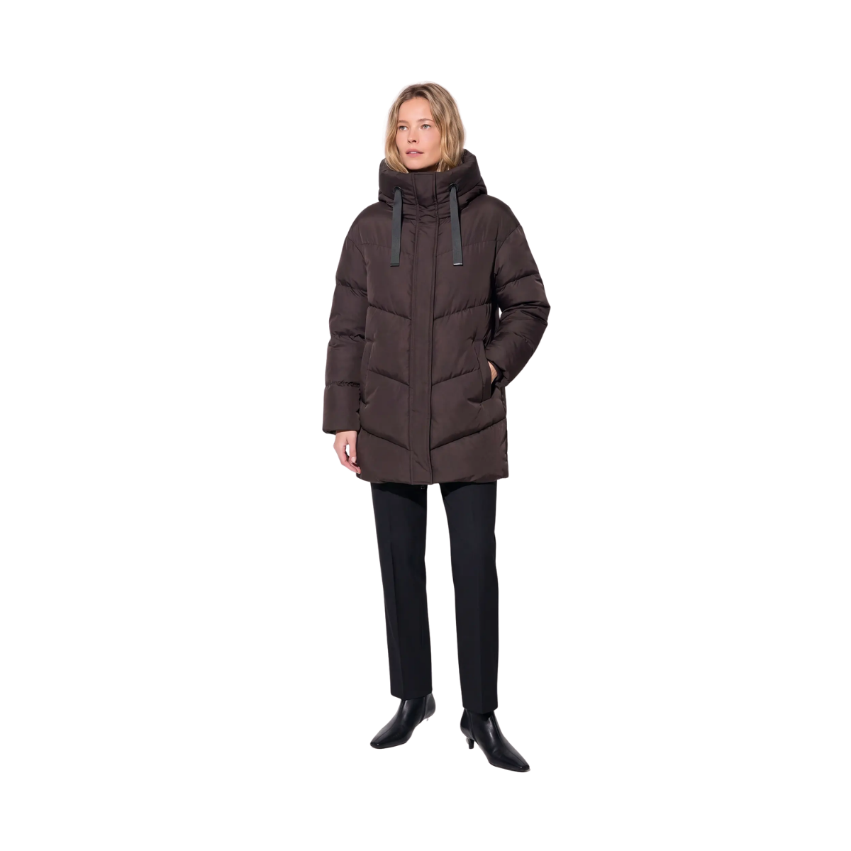 Lavinia Coat - Coffee Brown