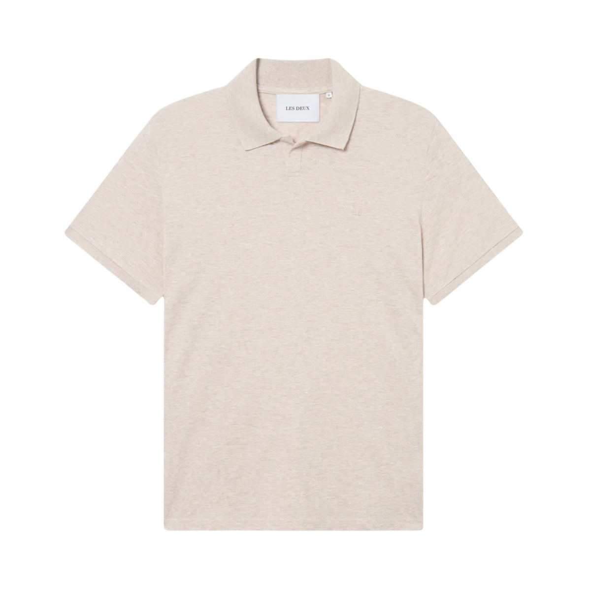 Piqué Polo 2.0 - Light Sand Melange