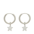 Earrings With Star - 1500 Silver